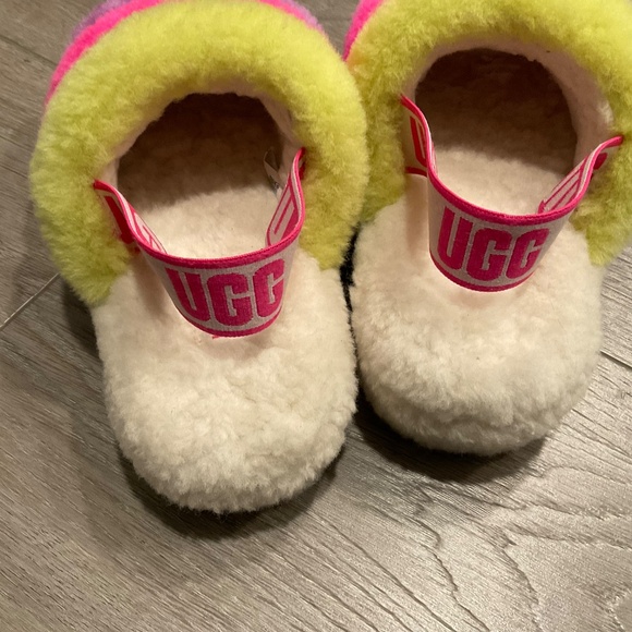 UGG Fluff Yeah Slide Multi Color Size 6 - Picture 4 of 7
